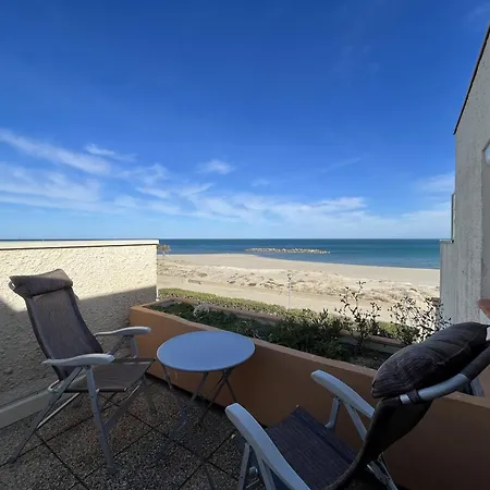 Agreable En Bord De Avec Terrasse Et Parking - - Fr-1-799-28 * Le Barcares